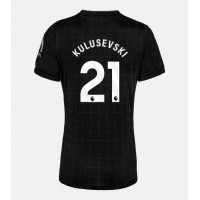 Tottenham Hotspur Dejan Kulusevski #21 Replica Away Shirt Ladies 2025-26 Short Sleeve Tottenham Hotspur Dejan Kulusevski #21 Replica Away Shirt Ladies 2025-26 Short Sleeve